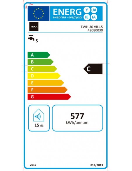 Termo - Teka  EWH 30 C, 30 litros,...