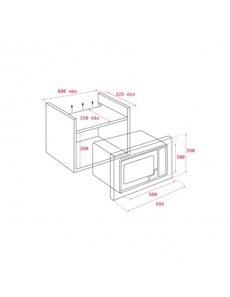 Microondas Integrable - Teka ML 8200...