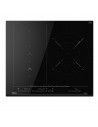 Placa Inducción - Teka IZS 67620 MST, 3 zonas de cocción, Flex, Biselada, 60 cm, Negro