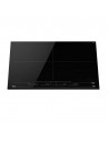 Placa Inducción - Teka IZF 88770 MST, 4 zonas de cocción, Función Flex, Biselada, Wifi, 80cm, Negro