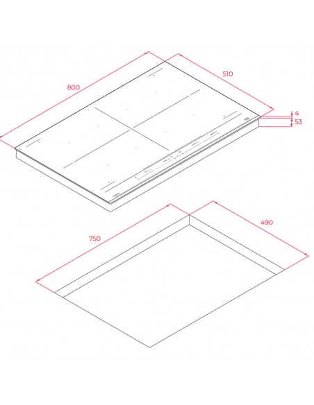 Placa Inducción - Teka IZF 88770 MST,...