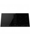 Placa Inducción con extracción - Teka AIR AFC 87628 MST, 4 Zonas, 80 cm, Flex, Negro