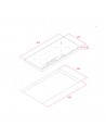 Placa Inducción - Teka IZC 93320 MST, 3 zonas de cocción, Touch control Multislider, Biselada, 90x40 cm, Negro