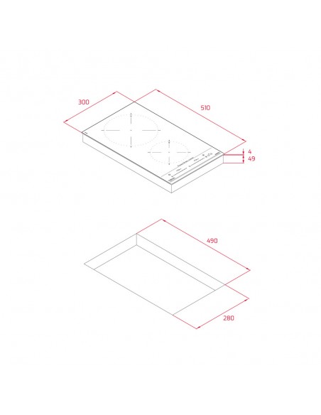 Placa Modular Inducción - Teka IZC...