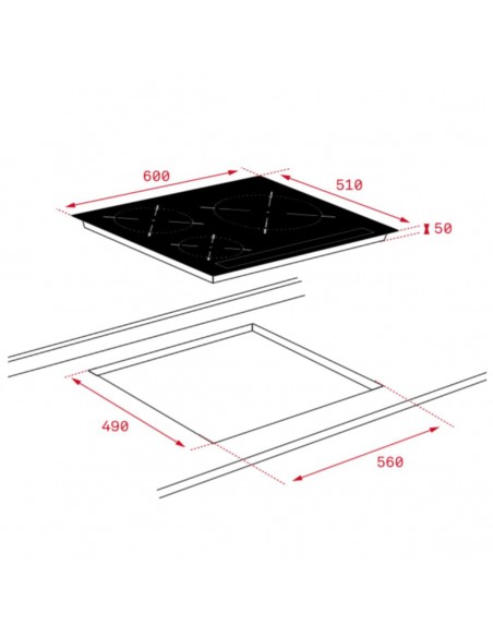 Placa Inducción - Teka IZC 63015 MSS,...