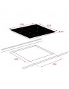 Placa Inducción - Teka IZC 63015 MSS, 3 zonas