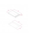 Placa Modular Inducción - Teka IZS 34700 MST, 2 zonas de cocción, Flex, 30 cm, Negro