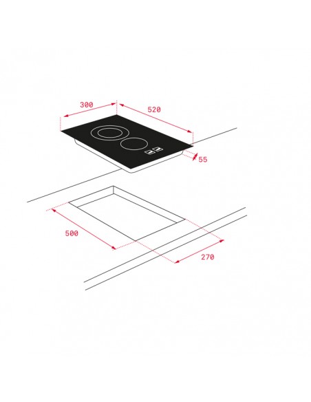 Placa Modular Vitrocerámica - Teka... Placa Modular Vitrocerámica - Teka...