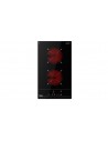 Placa Modular - TEKA TZC 32000 TTC Vitrocerámica, 2 zonas, Negro