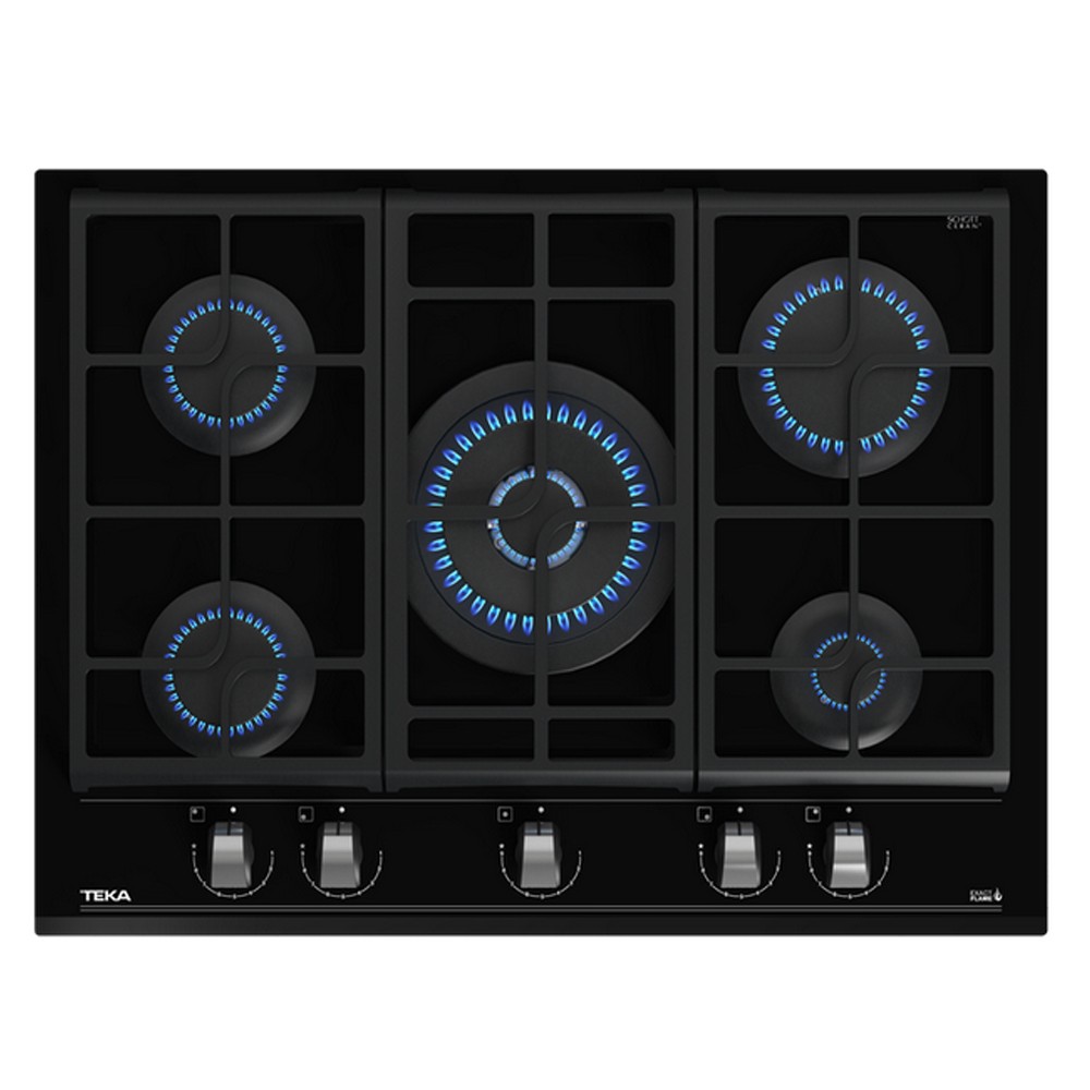 Teka – Placa gas Teka 5 quemadores – GZC75330 XBA BK.