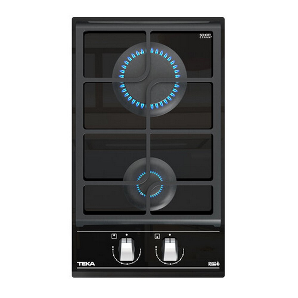 Teka – Placa gas Teka 2 zonas de cocción – GZC32300 XBA BK.