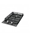 Placa Modular Gas - Teka GZC 32300 XBA, Dos Fuegos, 30 cm, Butano, Inyectores Gas Natural