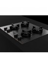 Placa Gas Natural - Teka GBC 64-G1 BM, 4 Fuegos, 60 cm, Negro Mate