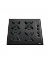 Placa Gas - Teka GBC 64002 KLN, Cuatro Fuegos, 60 cm, Natural, Negro