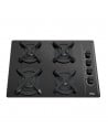 Placa Gas - Teka GBC 64003 KBA, Cuatro Fuegos, 60 cm, Butano, Inyectores Gas Natural