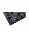 Placa Gas - Teka GBC 64003 KBA, Cuatro Fuegos, 60 cm, Butano, Inyectores Gas Natural