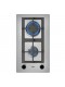 Placa Modular Gas - Teka EFX 30.1 2G AI AL CI, Dos Fuegos, 30,5 cm, Butano, Inyectores Gas Natural