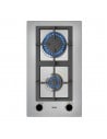 Placa Modular Gas - Teka EFX 30.1 2G AI AL CI, Dos Fuegos, 30,5 cm, Butano, Inyectores Gas Natural
