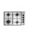 Placa Gas - Teka  HLX 540, Cuatro Fuegos, 60 cm, Natural, Inyectores Gas Butano