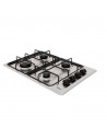 Placa Gas - Teka  HLX 540, Cuatro Fuegos, 60 cm, Natural, Inyectores Gas Butano