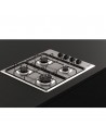 Placa Gas - Teka  HLX 640, Cuatro Fuegos, 58 cm, Natural, Inyectores Gas Butano