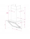 Campana Decorativa - Teka DLV 98660 TOS Blanco