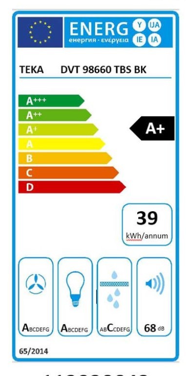Etiqueta de Eficiencia Energética - 112930043