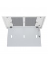 Campana Isla  - Teka DHT 97670 ROS, 90 cm, 67 dB, 634 m3/h, Mando a Distancia, Cristal Blanco