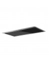 Campana Grupo Filtrante - Teka GFL 57651, 53 cm, 70 dB, Cristal Negro