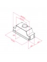 Campana Grupo Filtrante - Teka GFL 77760 EOS IX, 71,2 cm, 68 dB, Inox