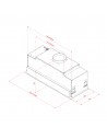 Campana Grupo Filtrante - Teka GFL 87760 EOS IX, 83,6 cm, 68 dB, Inox