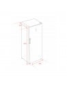 Conservador Libre Instalación -Teka RSL 75640, No-Frost, 1,85 metros, Inox