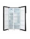 Frigorífico Americano -Teka RLF 74910, No Frost, 532 litros, 1.76 metros, Cristal Negro