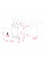 Lavavajillas Integrable - Teka DFI 46900 WH, 14 servicios, 46 dB