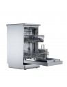 Lavavajillas Libre Instalación - Teka  DFS 24650, 9 servicios, 47 dB, 45 cm, Inox