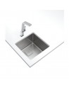 Fregadero - Teka FlexLinea RS15 50.40 M-XT, 60 cm, Triple Posibilidad de Instalación, PureClean, Silent Smart, Inox