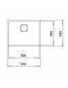 Fregadero - Teka FlexLinea RS15 50.40 M-XT, 60 cm, Triple Posibilidad de Instalación, PureClean, Silent Smart, Inox
