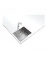 Fregadero - Teka FlexLinea RS15 40.40 M-XT, 50 cm, Triple Posibilidad de Instalación, PureClean, Silent Smart, Inox