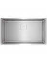 Fregadero - Teka FlexLinea RS15 71.40 M-XT, 80 cm, Triple Posibilidad de Instalación, PureClean, Silent Smart, Inox