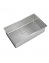 Fregadero - Teka FlexLinea RS15 71.40 M-XT, 80 cm, Triple Posibilidad de Instalación, PureClean, Silent Smart, Inox