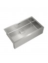 Fregadero - Teka American Pro 80 M-XP 1C Frontal, 80 cm, Inox