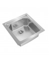 Fregadero - Teka Brooklyn 50 M-XP 1C, 50 cm, Inox