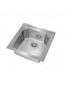 Fregadero - Teka Brooklyn 50 M-XP 1C, 50 cm, Inox