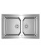 Fregadero - Teka Brooklyn 90 M-XP 2C, 90 cm, Inox