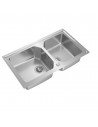 Fregadero - Teka Brooklyn 90 M-XP 2C, 90 cm, Inox
