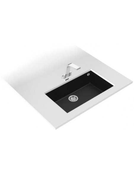 Fregadero TEKA Square 7240 TG Negro...