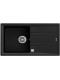 Fregadero TEKA Stone 50 BTG 1C1E Negro 115330022