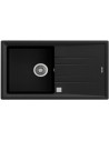 Fregadero TEKA Stone 50 BTG 1C1E Negro 115330022
