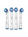 Cabezal de Cepillo de Dientes - ORAL-B EB204 Precision Clean Pack 4 uds