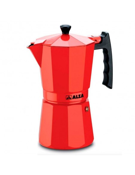 Cafetera Italiana - Alza LUXE RED 9...